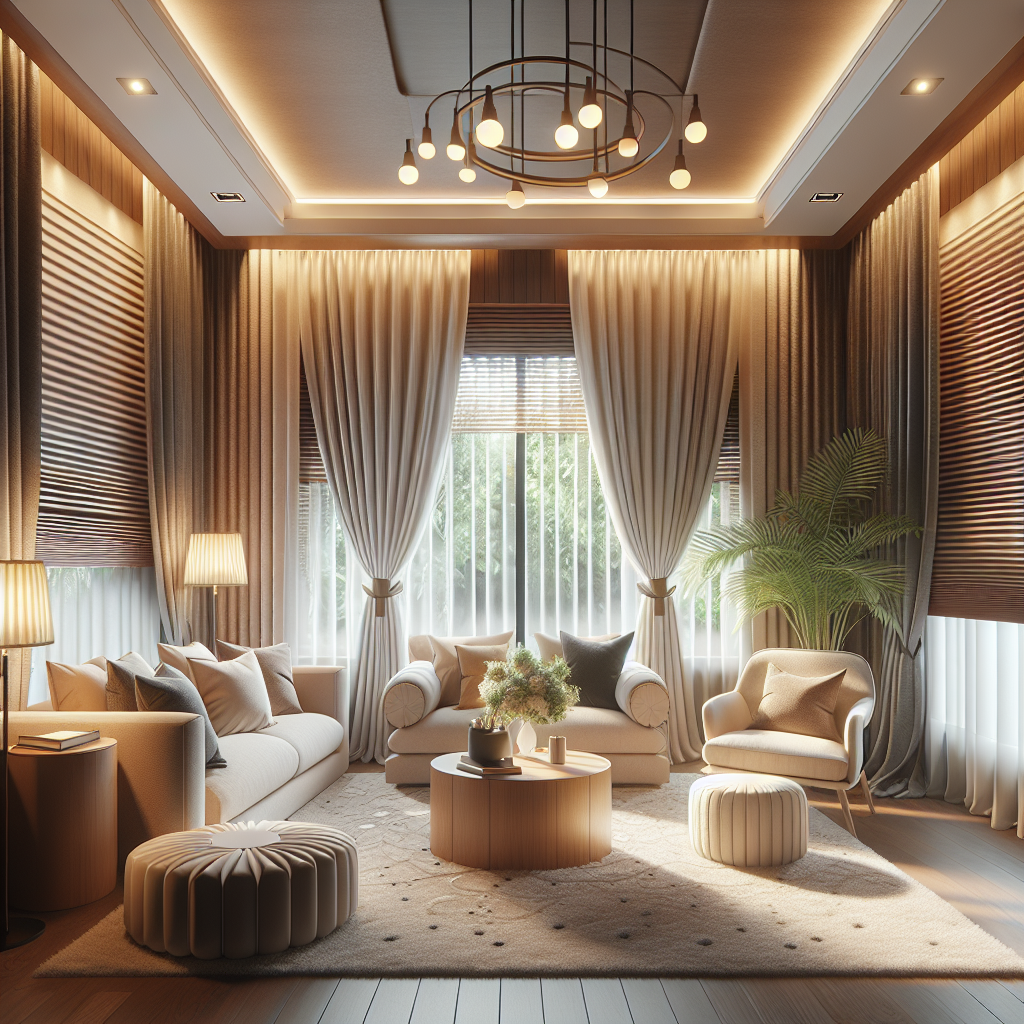 Les Différents Styles de Rideaux et Stores pour Élever Votre Décoration d'Intérieur