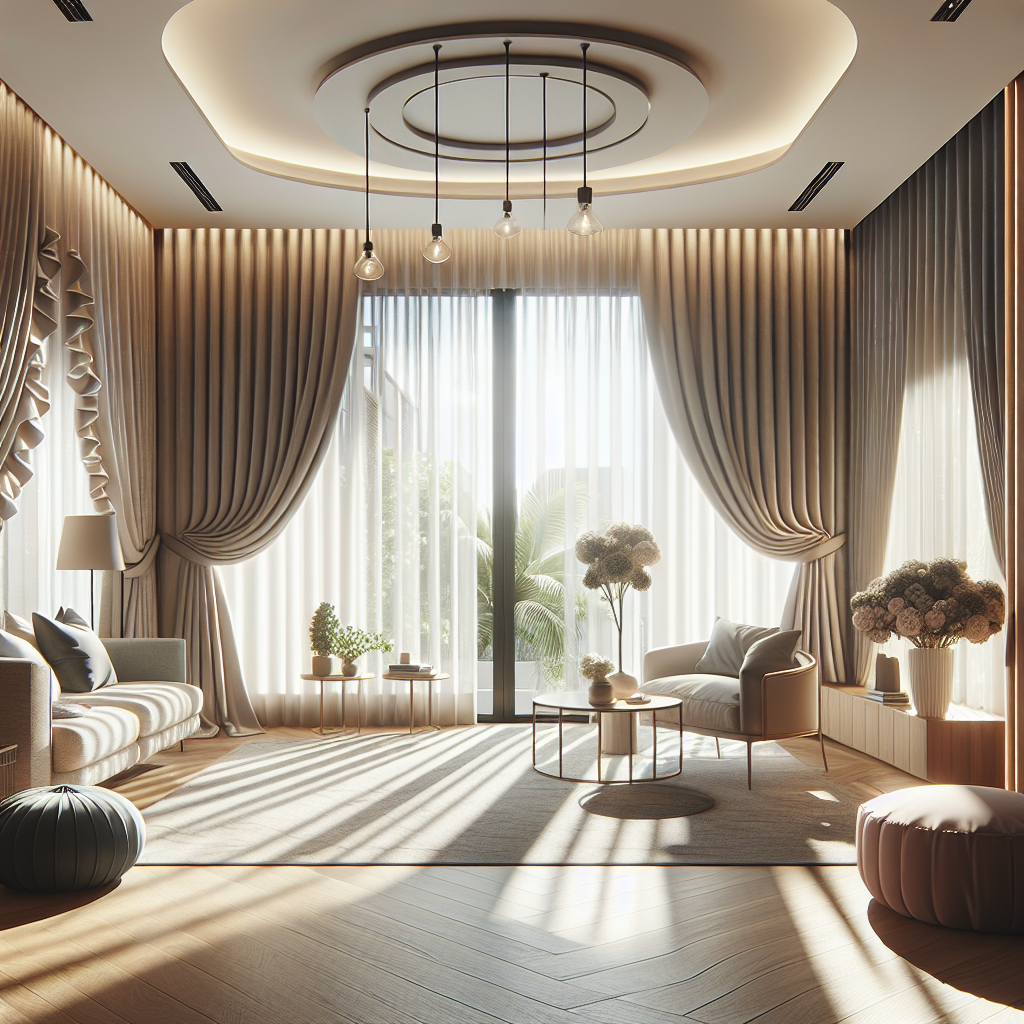 Les Rideaux et Stores : L'Art de Sublimer Votre Décoration d'Intérieur