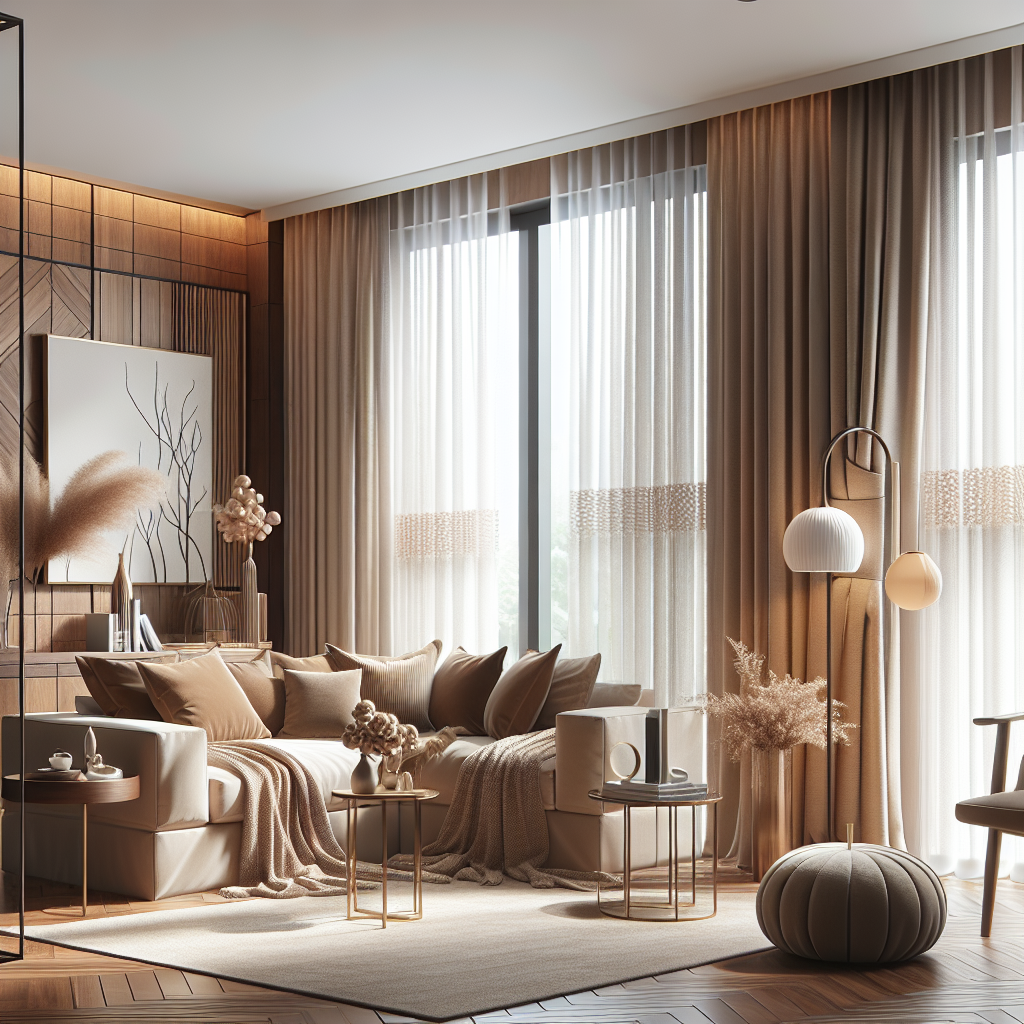 Les Tendances Émergentes en Décoration de Fenêtres : Rideaux et Stores pour un Intérieur Moderne et Chic
