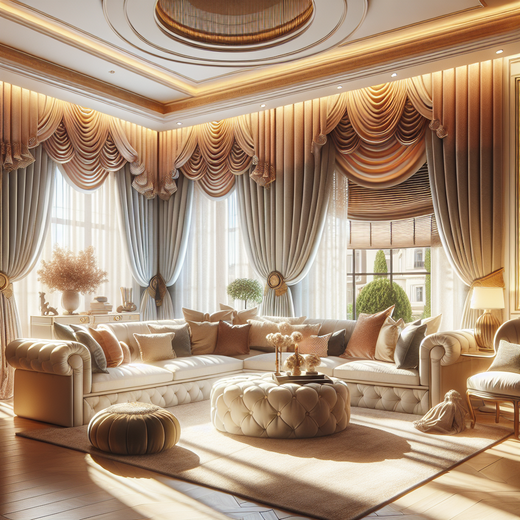 La Magie de la Décoration de Fenêtres : Rideaux et Stores pour un Intérieur Éblouissant