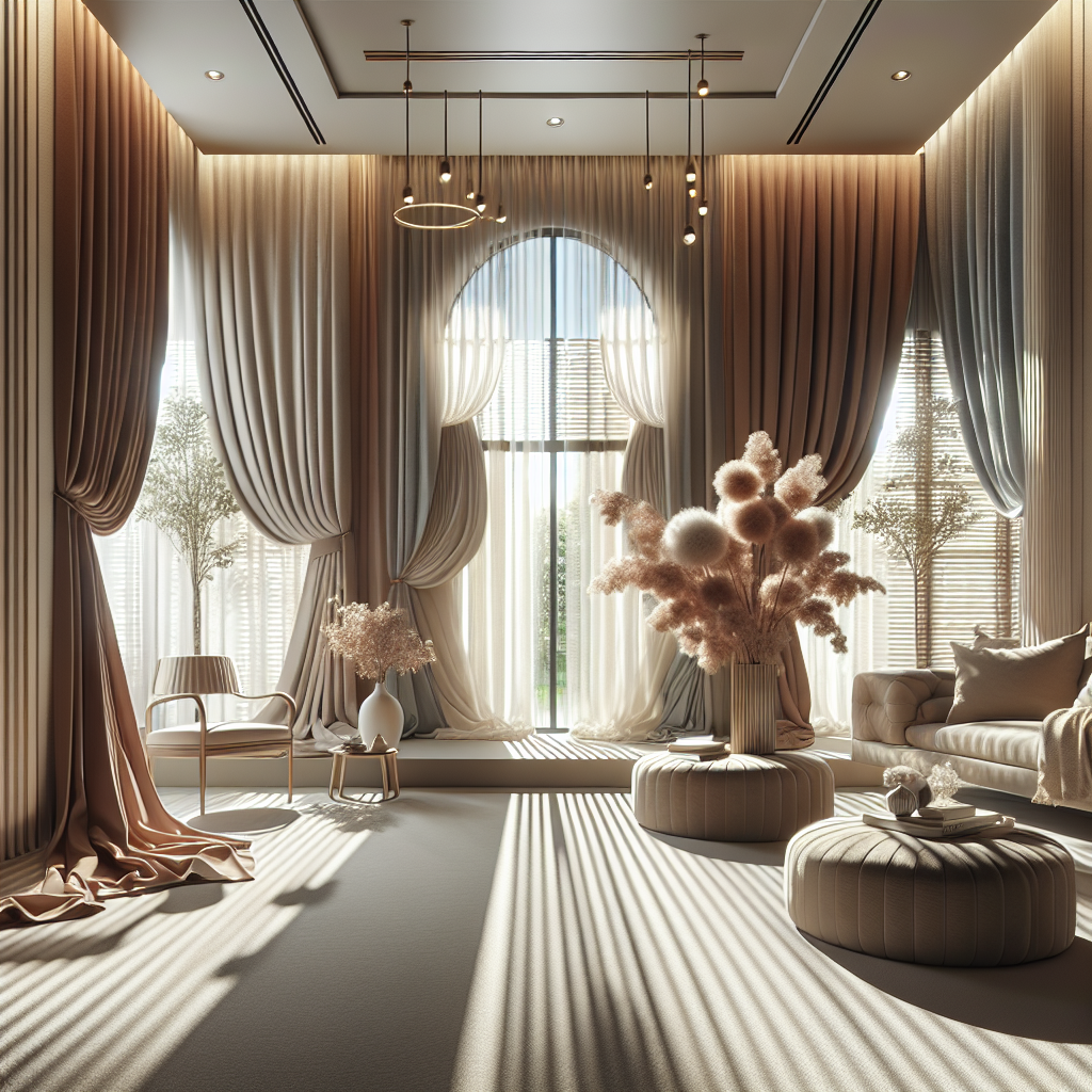 Les Différents Types de Rideaux : Élever Votre Décoration d&rsquo;Intérieur