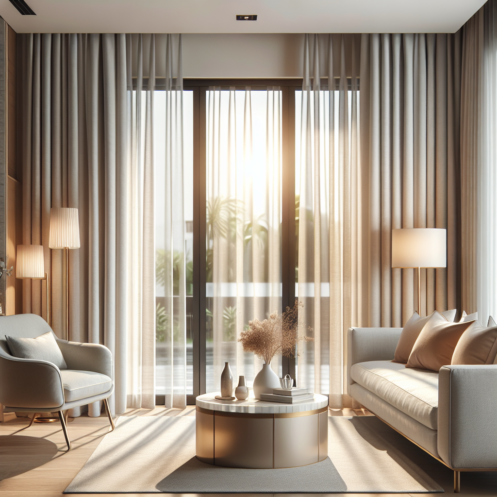 Les Rideaux et Stores : Élégance et Fonctionnalité pour Votre Décoration Intérieure