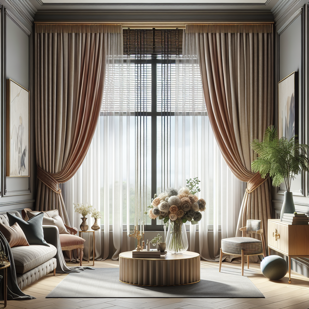Les Rideaux et Stores : Options et Inspirations pour une Décoration de Fenêtres Optimale