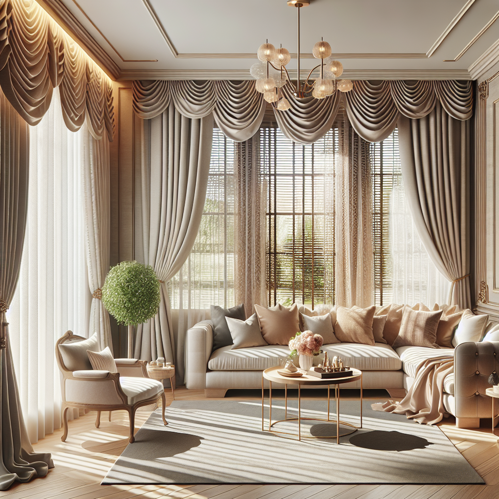 L&rsquo;Harmonie des Fenêtres : Rideaux et Stores pour Une Décoration Éblouissante