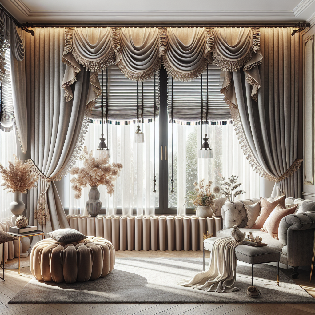 L&rsquo;Art de Décorer Vos Fenêtres : Rideaux et Stores pour un Intérieur Éblouissant