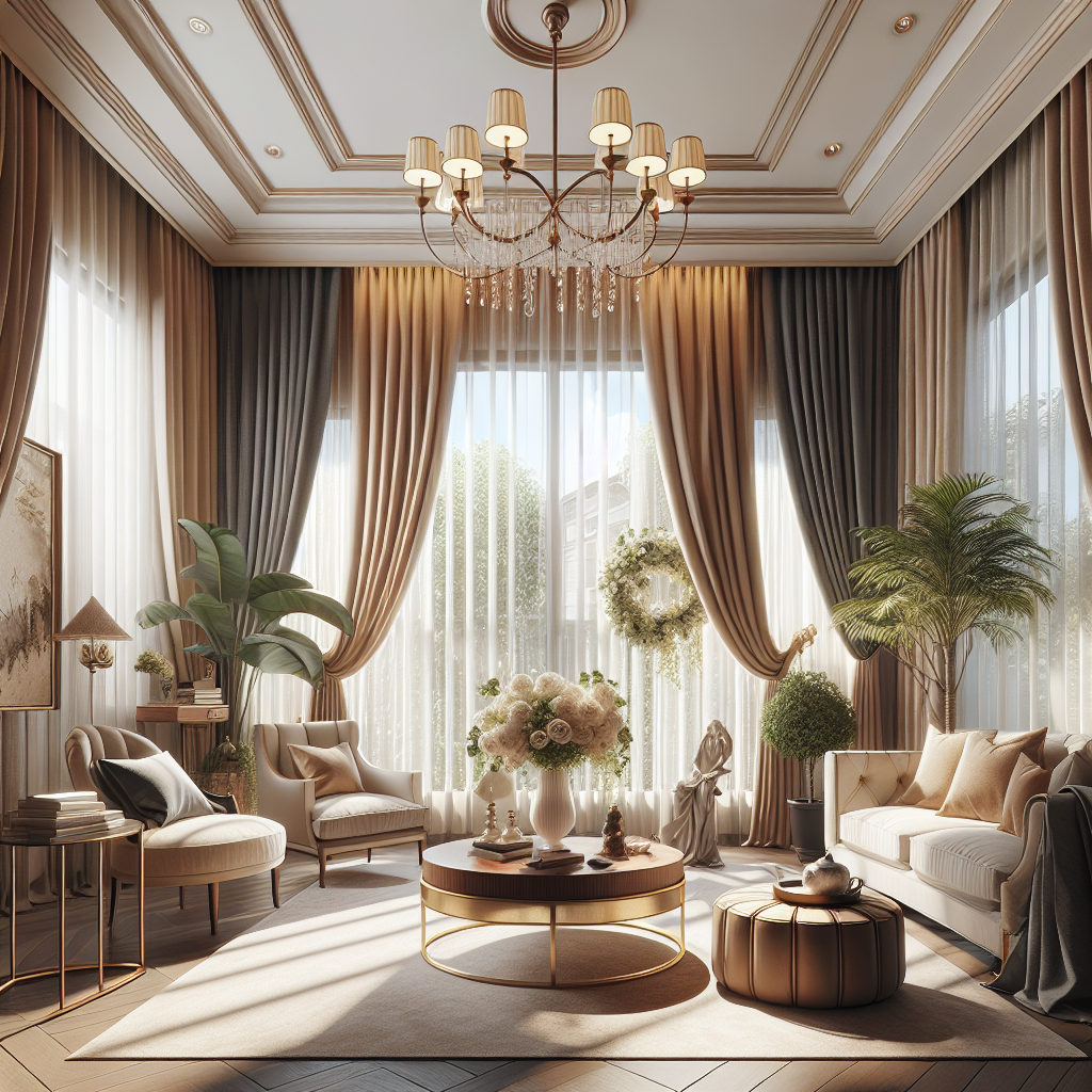 L&rsquo;Art de la Décoration de Fenêtres : Les Différents Types de Rideaux et de Stores