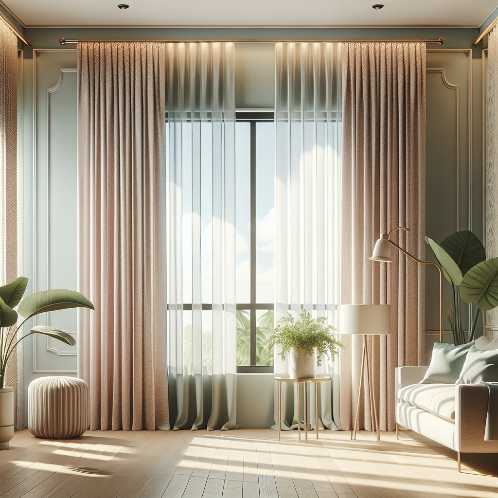 Les Différents Types de Rideaux et Stores : Élégance et Praticité pour Votre Décoration de Fenêtres