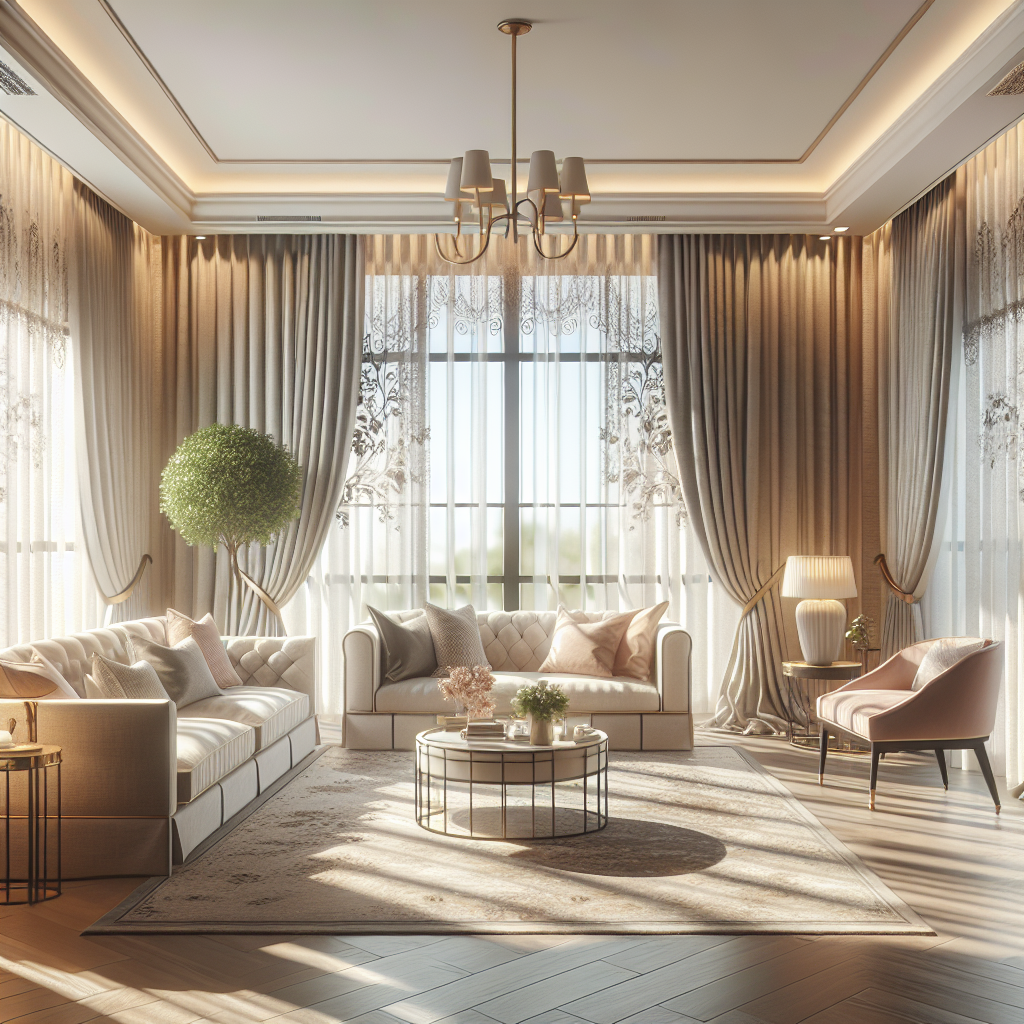 Les Rideaux et Stores : Éléments Essentiels pour un Intérieur Élégant