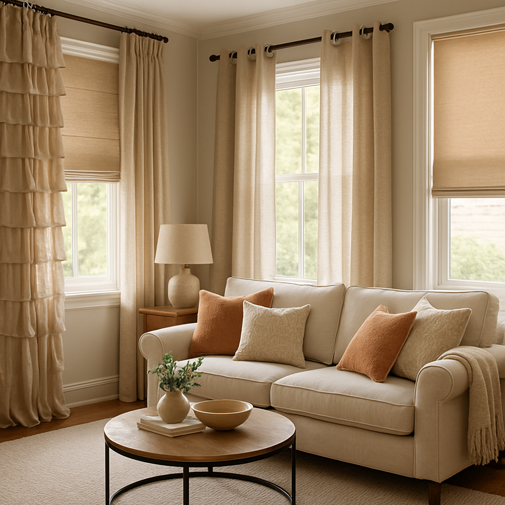 L'Art de Décorer Vos Fenêtres : Rideaux et Stores pour un Intérieur Éblouissant