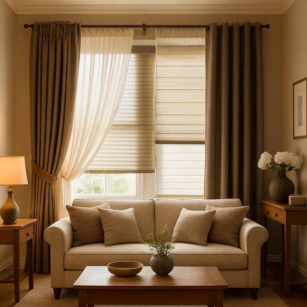 L'Art de la Décoration de Fenêtres : Rideaux et Stores pour un Intérieur Éblouissant