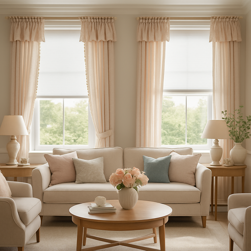 L'Art de la Décoration de Fenêtres : Rideaux et Stores