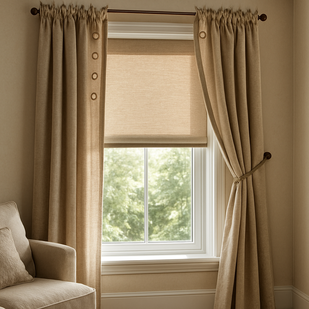Rideaux et Stores : Élégance et Fonctionnalité pour Votre Décoration de Fenêtres