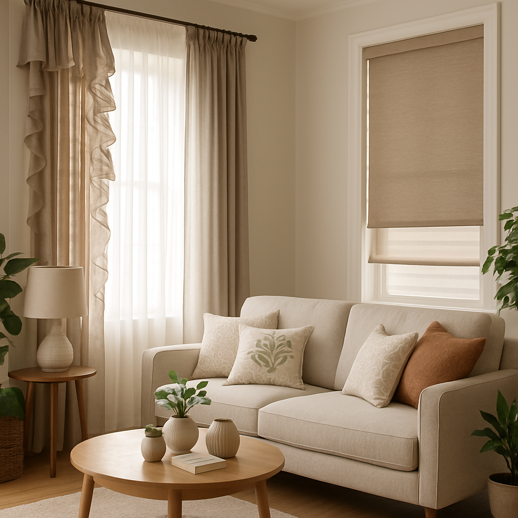 Découvrez comment les rideaux et stores peuvent transformer votre intérieur en alliant style et fonctionnalité pour une ambiance chaleureuse.